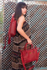 Gayaak L Textured Burgundy