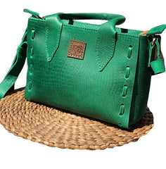 Gayaak Emerald Green Croco Texture